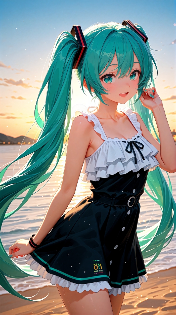      ,  ,  , Hatsune Miku, Anime Art, Stable Diffusion,   , 