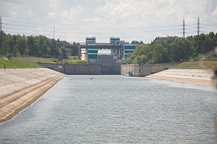 Каскад шлюзовых ворот