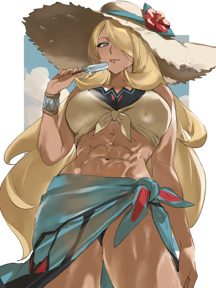  Anime Art, , , Cynthia, ,  , 