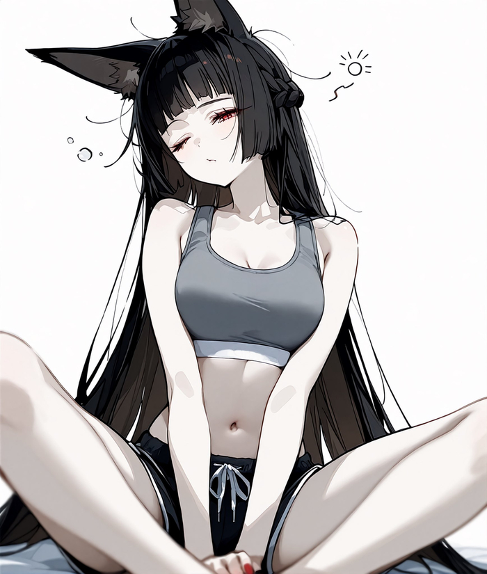    Zenless Zone Zero, Hoshimi Miyabi (zzz), , , , , Anime Art, Animal Ears,  ,  ,   