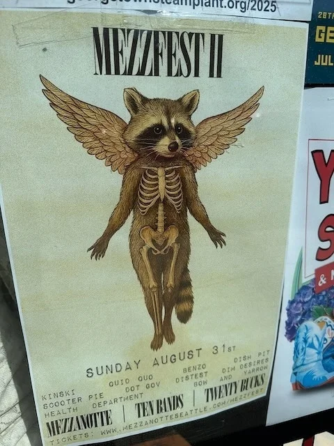 Rocket on guard of Nirvana - Poster, Seattle, Nirvana, Krist Novoselic