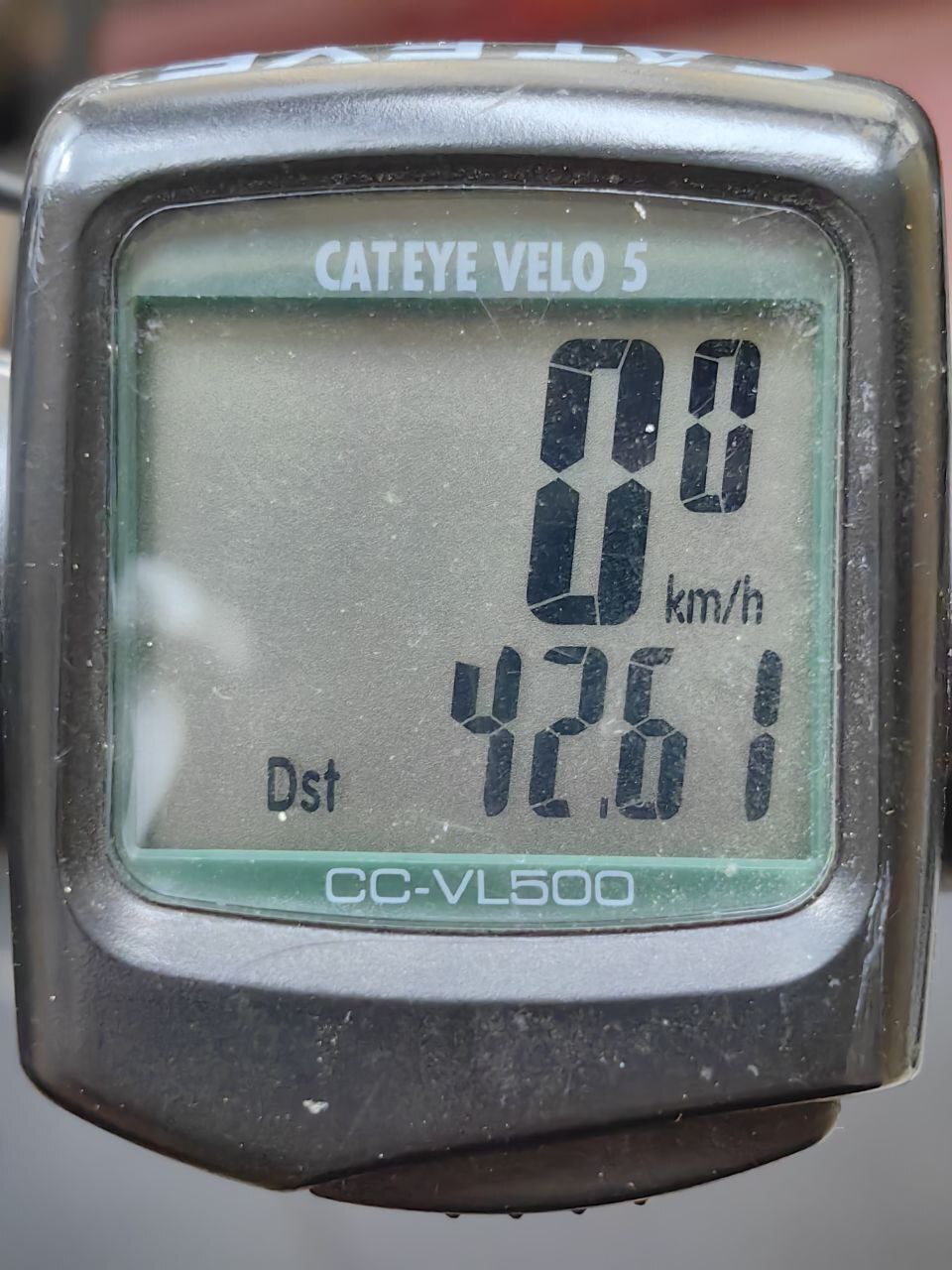 ON SUNDAY I WROTE IT - A bike, bike computer