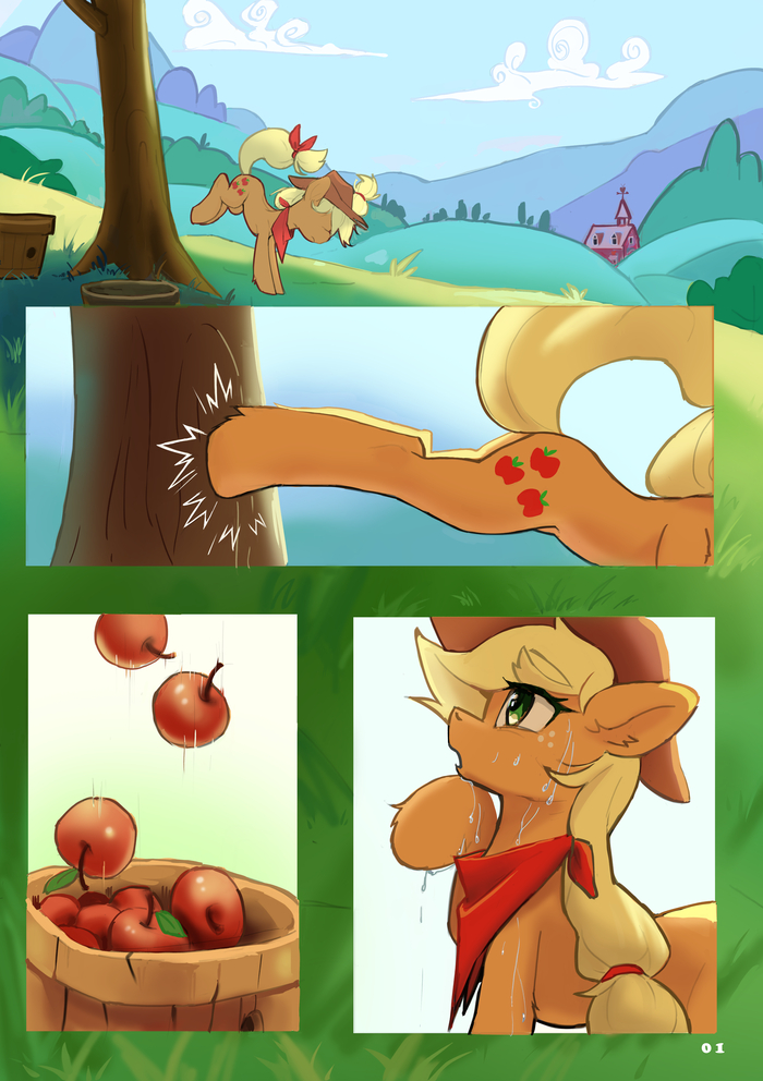  My Little Pony, Rainbow Dash, Applejack, MLP Edge, 