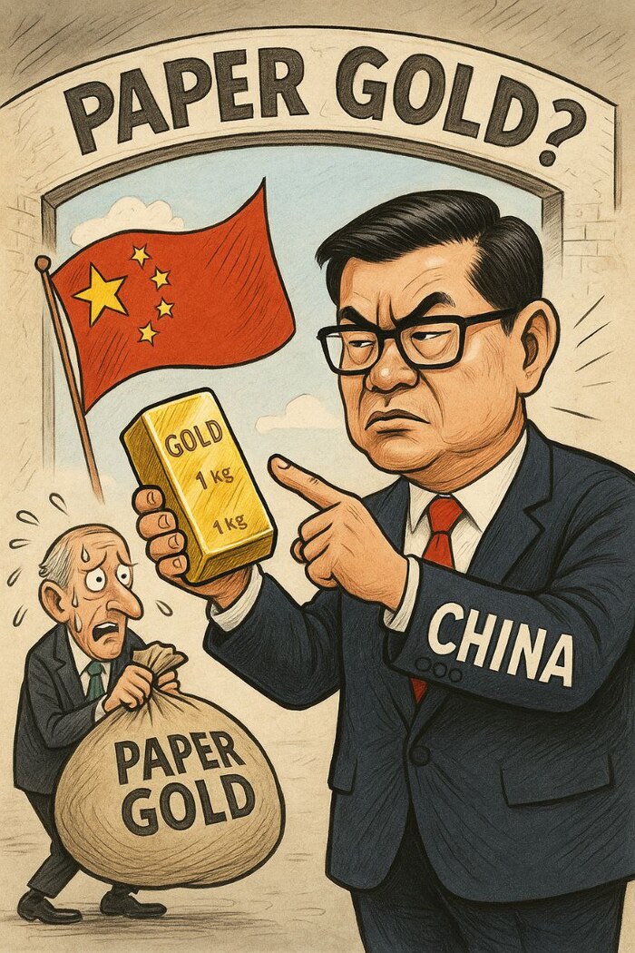 Китай ломает монополию: конец эпохи бумажного золота