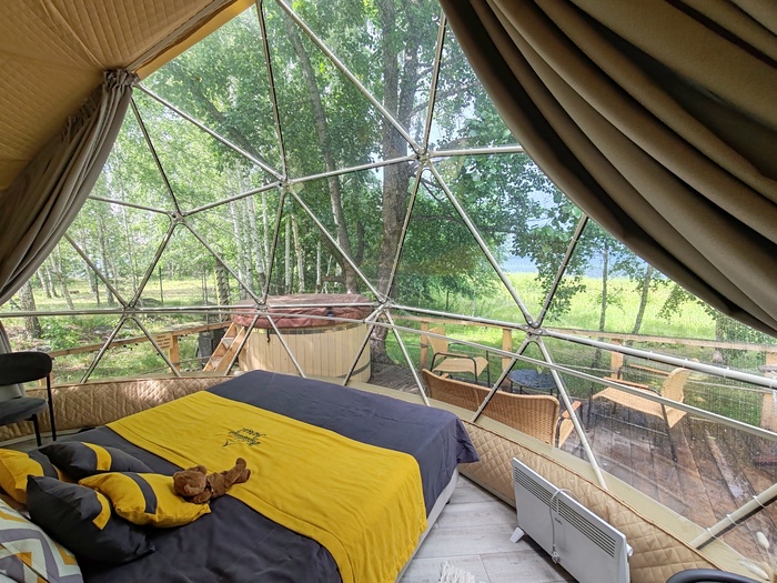 отличный вид на озеро