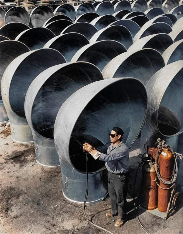 Подборка интересных и необычных фотографий из США. 20 раскрашенных фотографий ХХ века. Часть 24 Старое фото, Фотография, Историческое фото, 20 век, США, Колоризация, Длиннопост