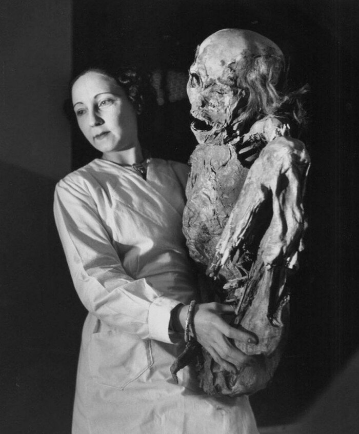 Перуанская мумия и французская учёная