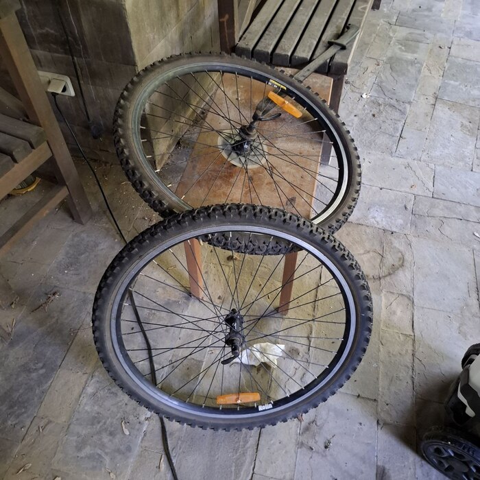 Оба готовы, накачны - ждут установки.