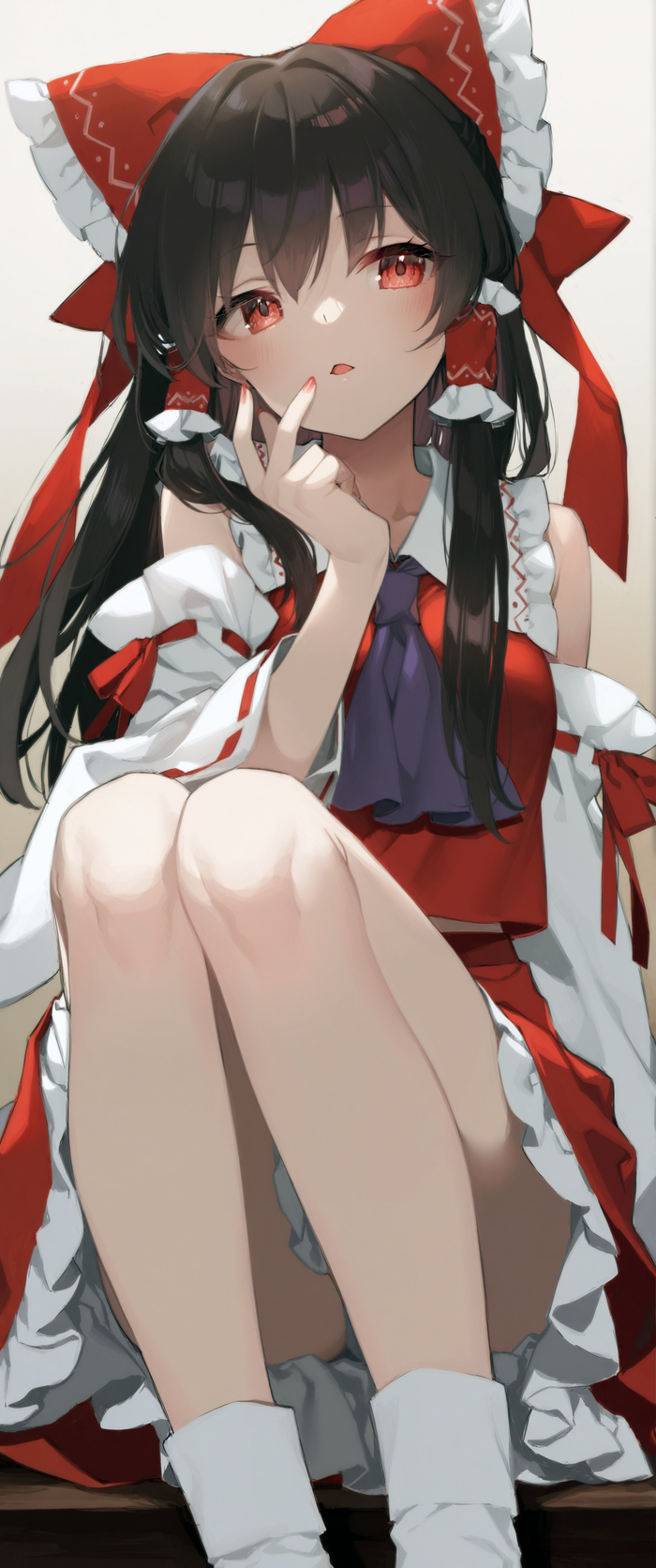  Anime Art, Pixiv, ,  ,  , Hakurei Reimu, Touhou, 