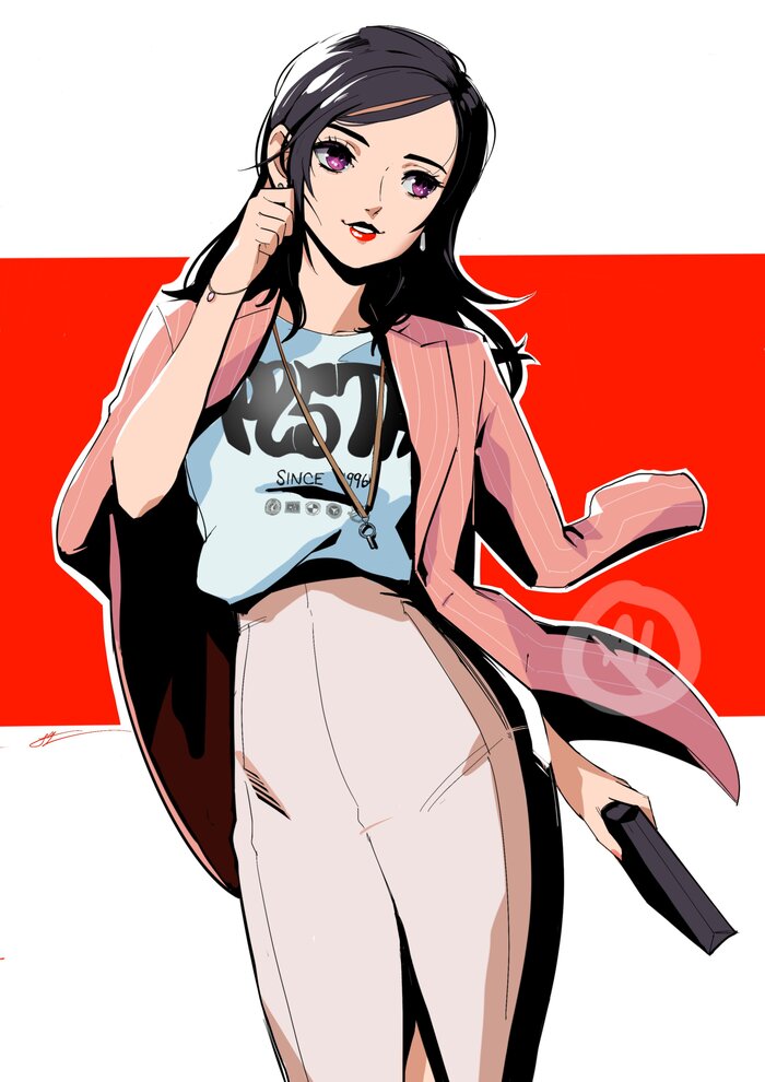  Eightyfourart, , , Anime Art, Persona, Persona 2, , Game Art
