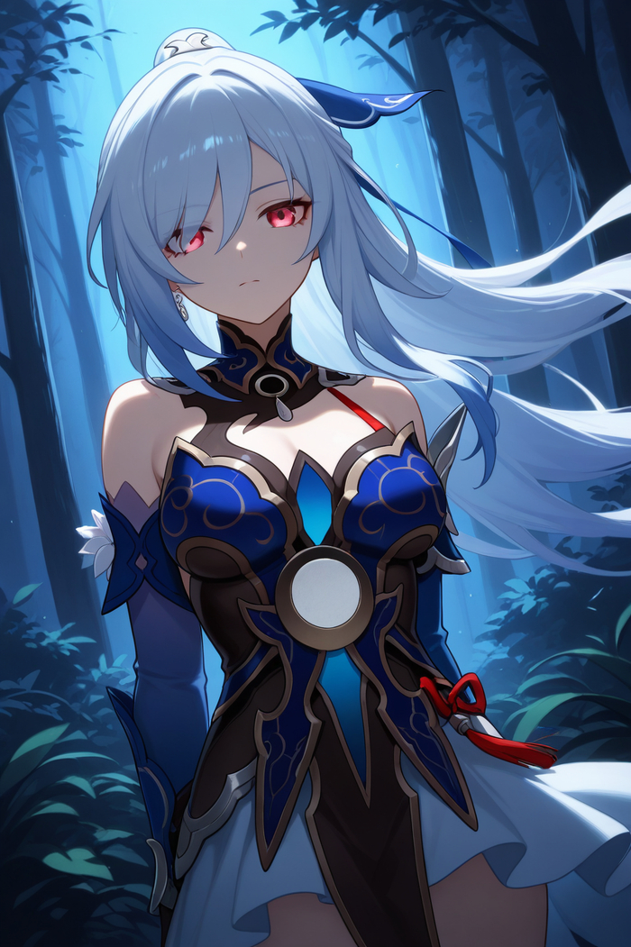  Honkai: Star Rail,  ,  , Pixiv, Anime Art, , Jingliu (Honkai: Star Rail)