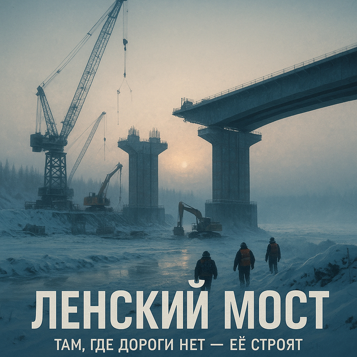 Ленский мост. Там, где дороги нет — её строят