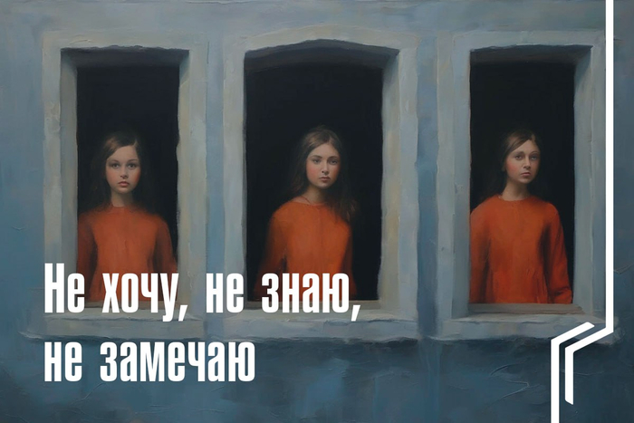 Не хочу, не знаю, не замечаю