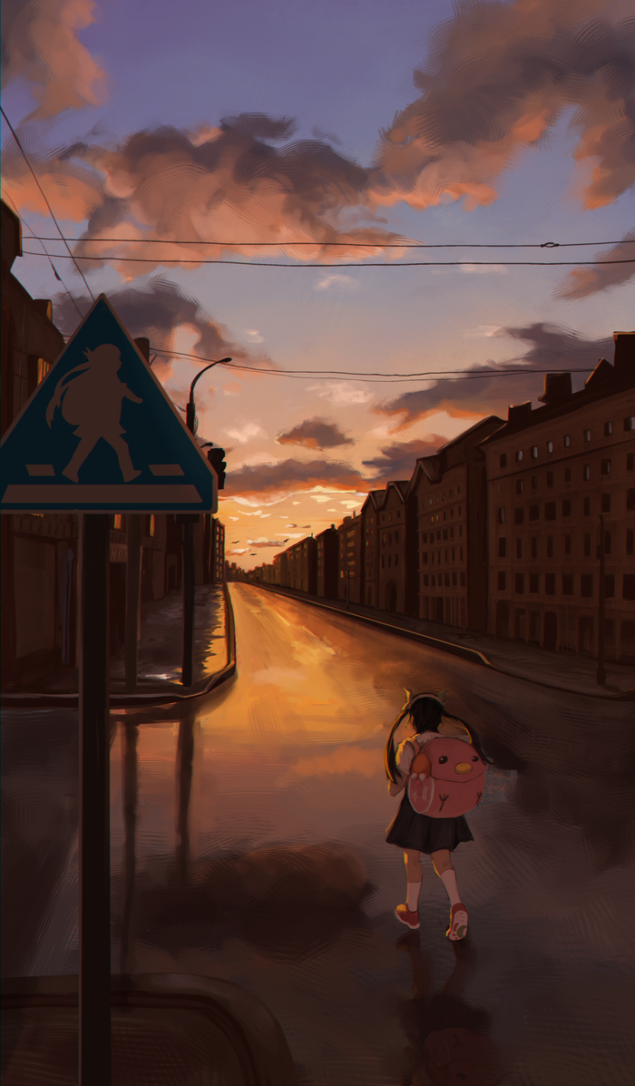    Monogatari series, Bakemonogatari, Hachikuji Mayoi, Anime Art, 