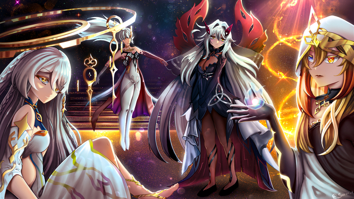   , Anime Art, Genshin Impact, Ronova (Genshin Impact), Asmodai, Reddit ()