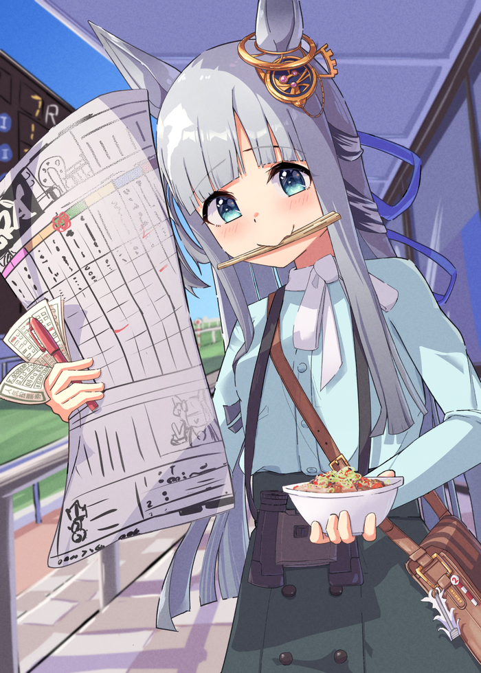 Chrono Genesis , Anime Art, Uma Musume Pretty Derby, Chrono Genesis, Animal Ears