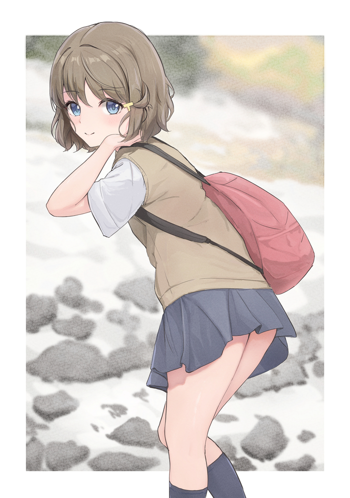 Tomoe Koga Anime Art, , Rascal Does Not Dream of Bunny Girl Senpai,  , Pixiv