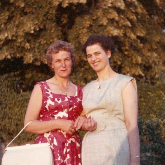 Гермина Браунштайнер с дочерью.