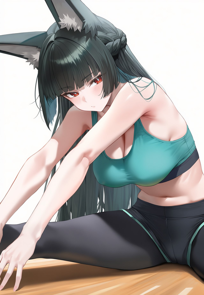  Zenless Zone Zero, Hoshimi Miyabi (zzz), , , , , Anime Art,  ,  , Animal Ears