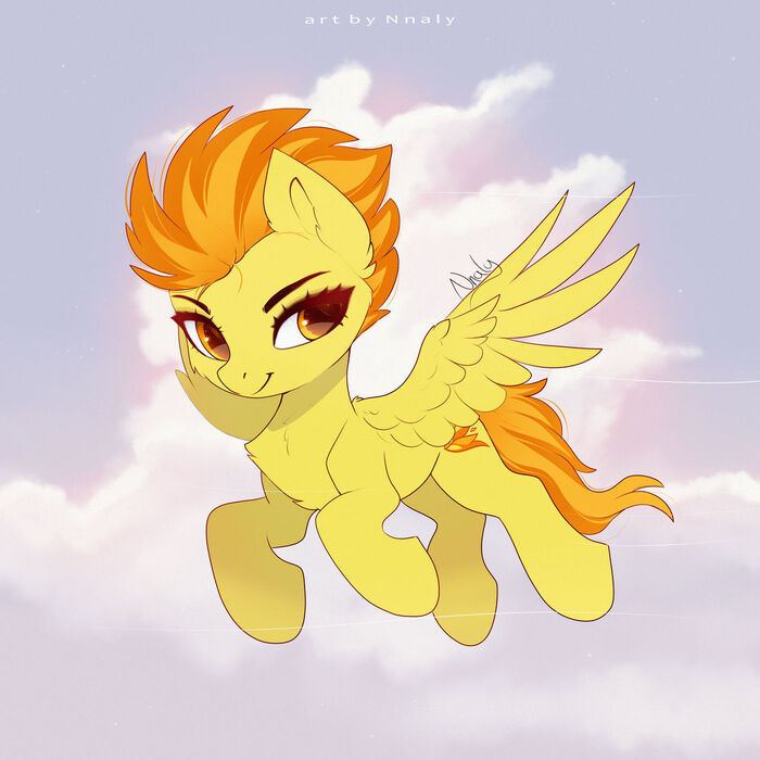   My Little Pony, Ponyart, Spitfire,  