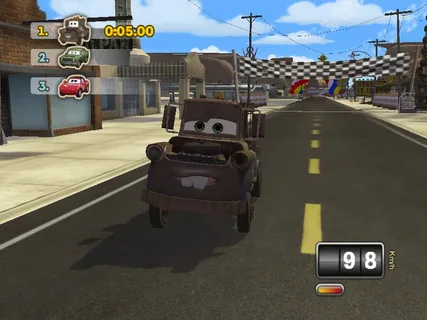 Cars Mater-National Championship. ���� �� ����������� �����. ����� ����������.