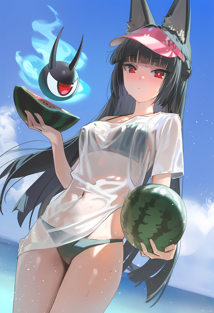  Zenless Zone Zero, Hoshimi Miyabi (zzz), , , , , Anime Art, Animal Ears,  ,  , 