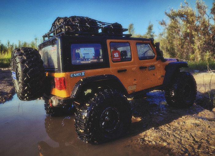The Jeep lives while it's driving Yikong Rubicon Auto  , , 