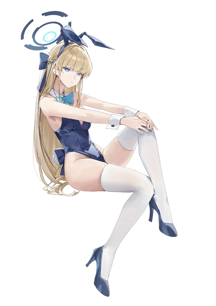 Asuma Toki Anime Art, , Blue Archive, Asuma Toki, Bunnysuit, 