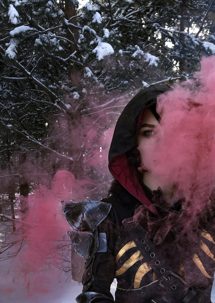 Косплей на Мариан Хоук из dragon age 2