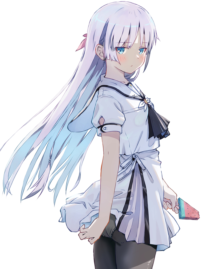  Anime Art, , Summer Pockets, Shiroha Naruse, , Pixiv