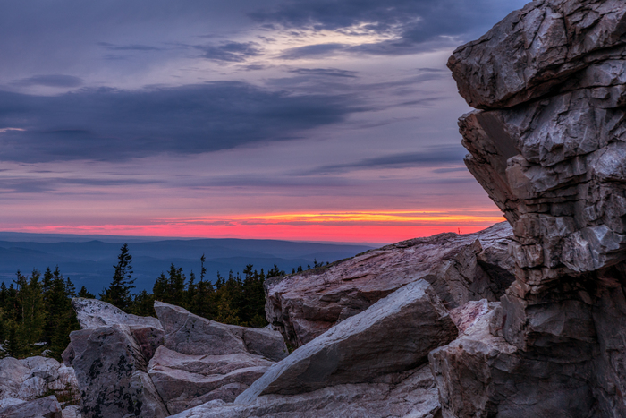 Горный закат