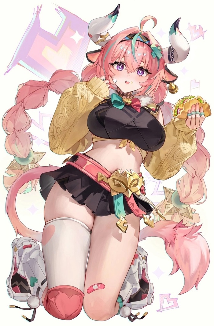 Varesa , Anime Art, Animal Ears, Genshin Impact, Varesa (Genshin Impact)