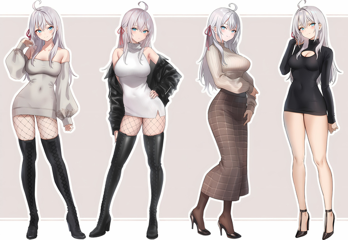  Anime Art, , Roshidere, Alisa Mikhailovna Kujou