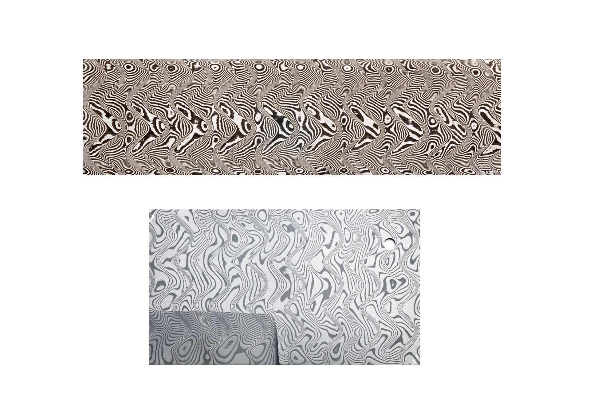 Types of Damascus steel (patterns). Including Swedish PM Damasteel - My, Knife, Damascus, Blade, Longpost