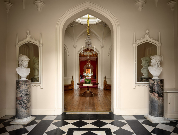 Дворец Скун. Внутреннее убранство.