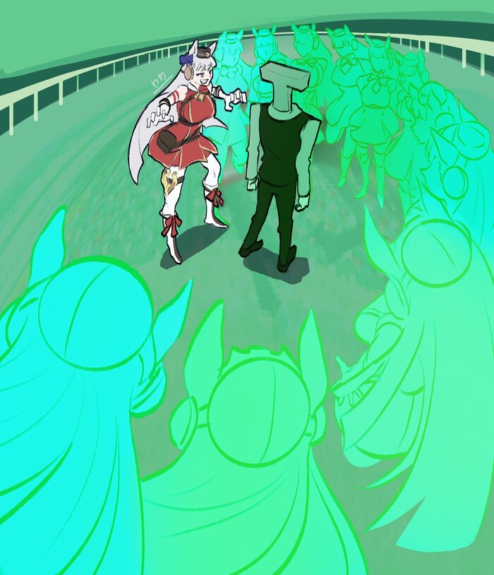   , Anime Art, Cyberpunk: Edgerunners, Uma Musume Pretty Derby, Gold ship