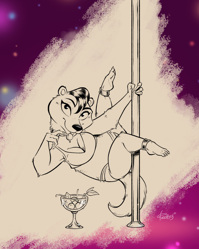 Pole dance , , 2D, , Redisoj, , , , , , 