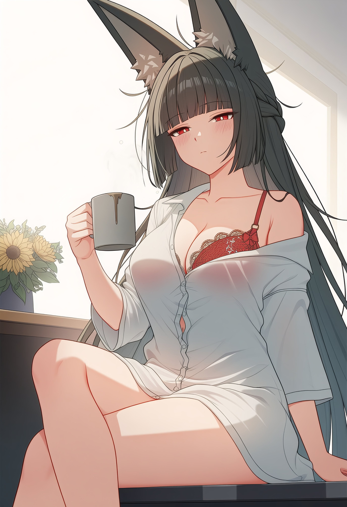  Zenless Zone Zero, Hoshimi Miyabi (zzz), , , , , Anime Art, Animal Ears,  ,  