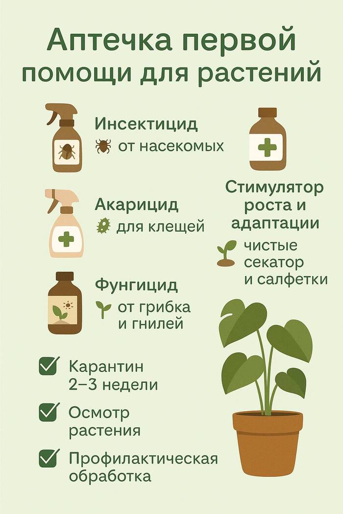 Первая помощь для растений