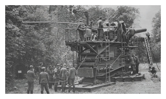 420-мм гаубица «Gamma Mörser»