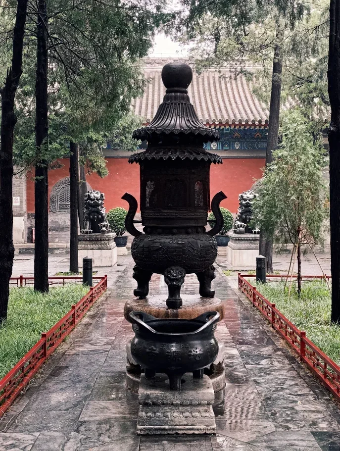 Храм Фаюань, Пекин - Серия Beijing, Моё, Достопримечательности, Храм, Китай, Пекин, Буддизм, Интересные места, Путешествия, Видео, Вертикальное видео, Короткие видео, Длиннопост