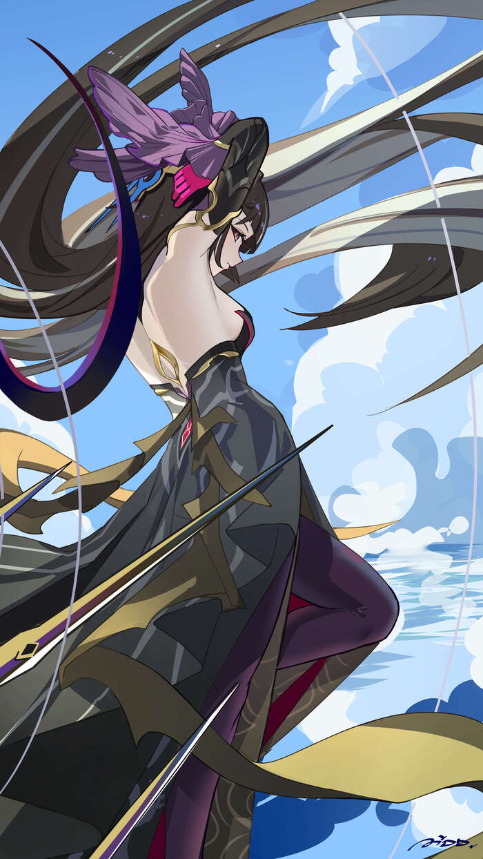 Leylah Anime Art, , Honkai Impact, Leylah (Honkai Impact), Ai Dongdong