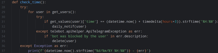    ,         timedelta,  -  ,     -3  .