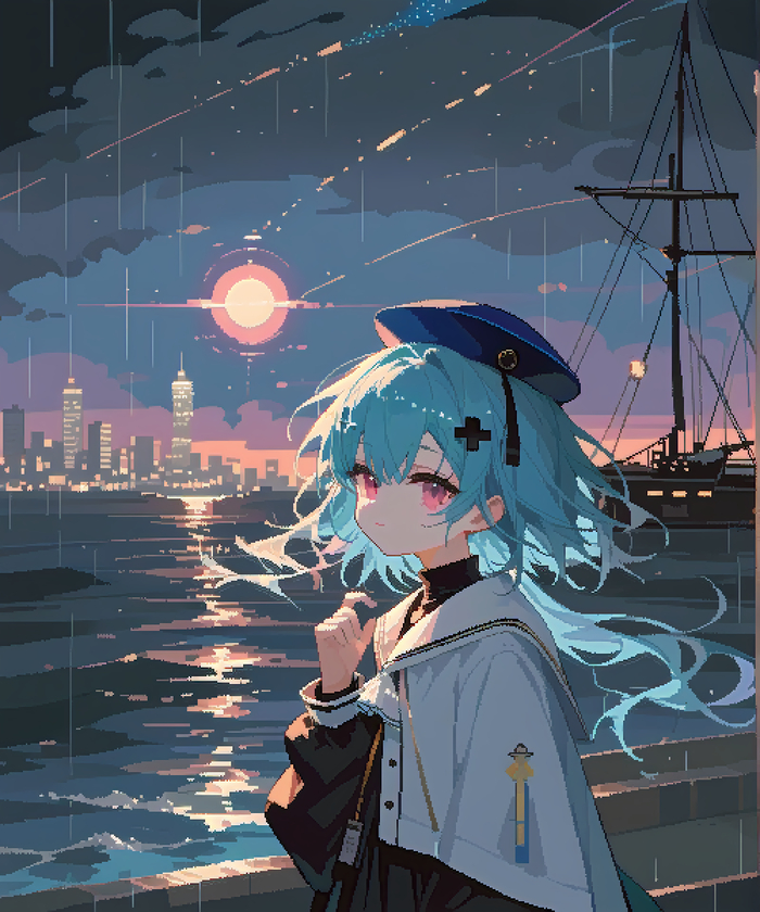   , Anime Art, Arknights, Pixel Art,  , 