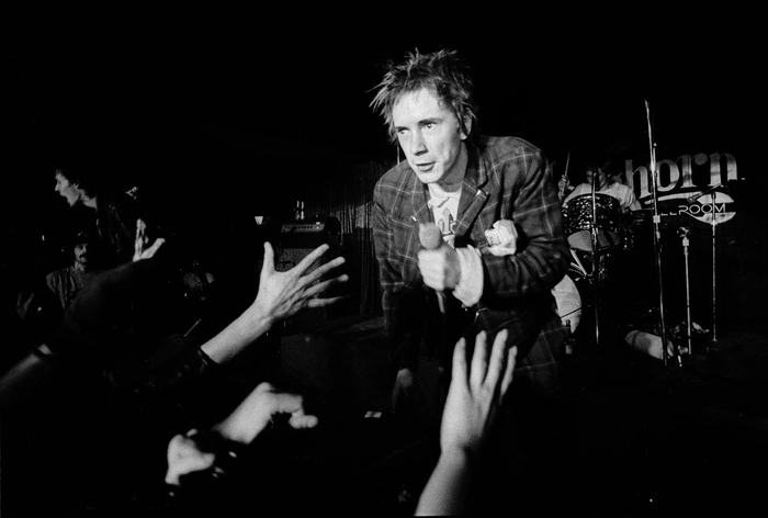 Джонни Роттен. Концерт Sex Pistols в The Longhorn Ballroom, Даллас, 4 апреля 1978.