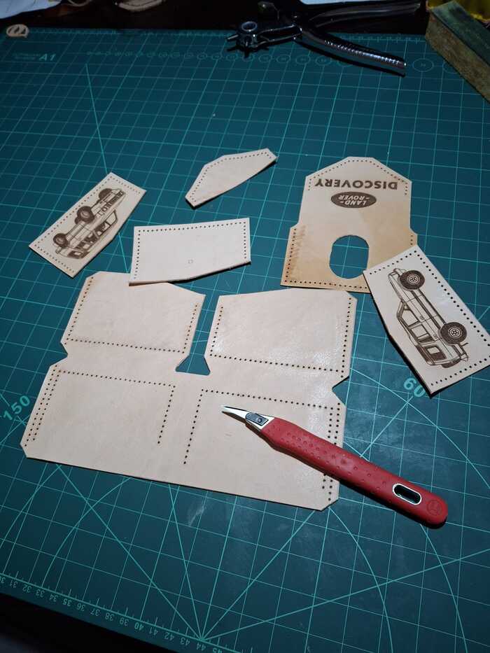 Вырезал в чистовую.