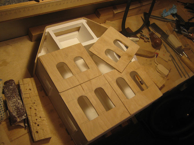 Подготовка фасада.