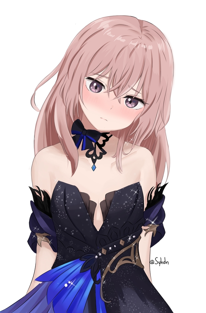 Sajuna Inui , Anime Art, Genshin Impact, Sono Bisque Doll wa Koi wo Suru, Sajuna Inui, Keqing (Genshin Impact), , 