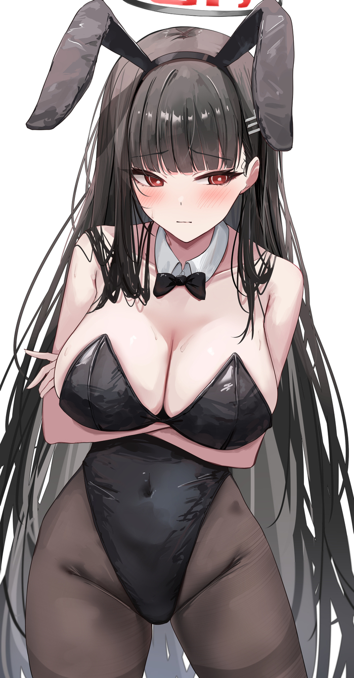 Tsukatsuki Rio #062 , Anime Art, Blue Archive, Tsukatsuki Rio, ,  , Bunnysuit, , -, 