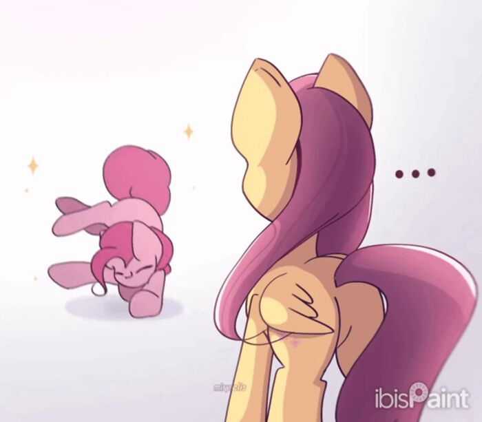 ,  ! My Little Pony, Ponyart, Pinkie Pie, Fluttershy, , 